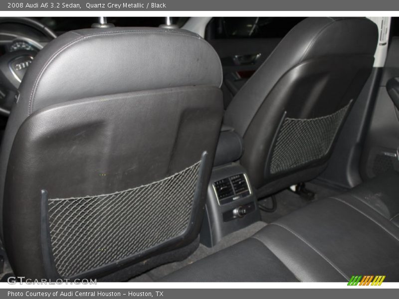 Quartz Grey Metallic / Black 2008 Audi A6 3.2 Sedan