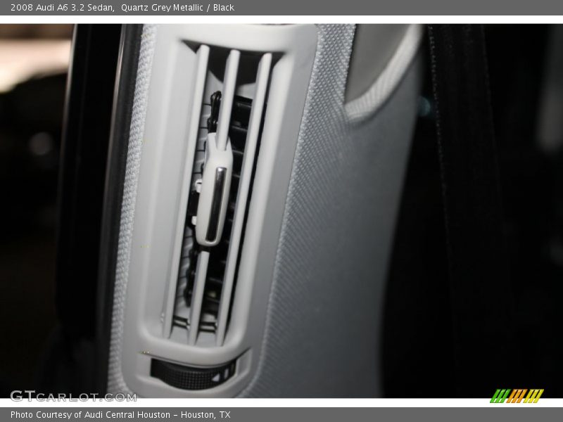 Quartz Grey Metallic / Black 2008 Audi A6 3.2 Sedan