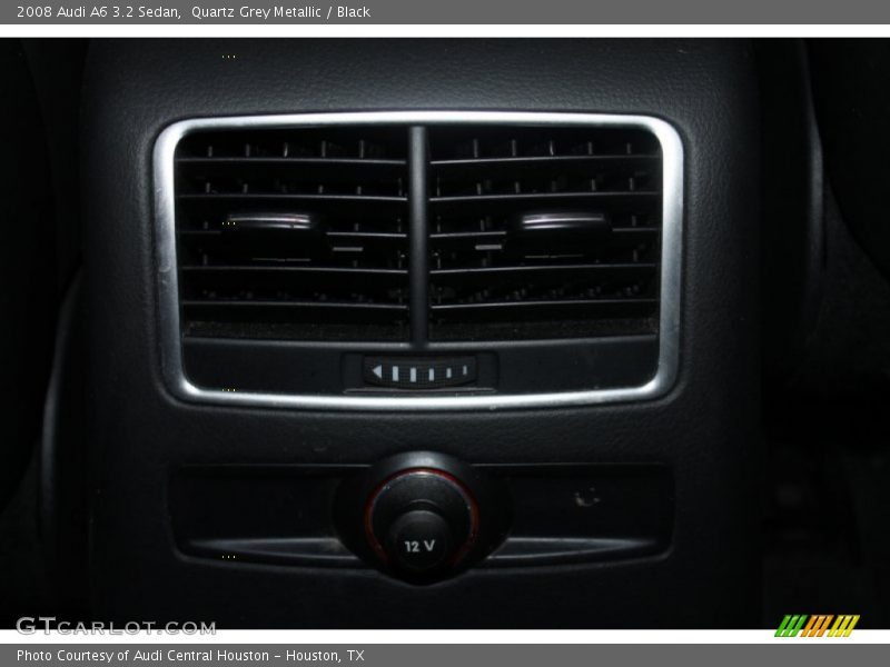 Quartz Grey Metallic / Black 2008 Audi A6 3.2 Sedan