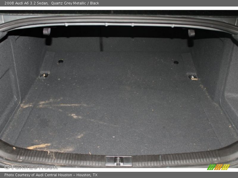 Quartz Grey Metallic / Black 2008 Audi A6 3.2 Sedan