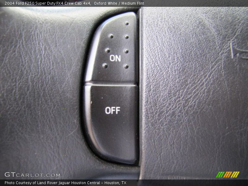 Oxford White / Medium Flint 2004 Ford F250 Super Duty FX4 Crew Cab 4x4