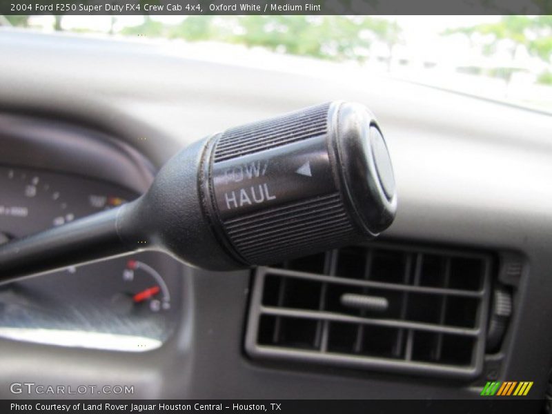 Oxford White / Medium Flint 2004 Ford F250 Super Duty FX4 Crew Cab 4x4