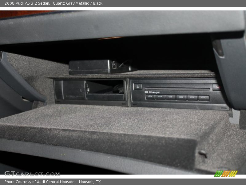 Quartz Grey Metallic / Black 2008 Audi A6 3.2 Sedan