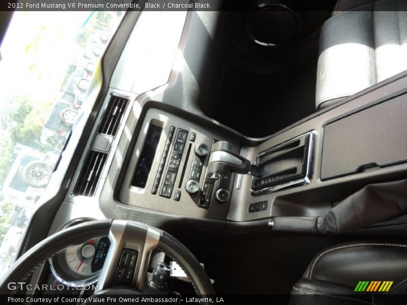 Black / Charcoal Black 2012 Ford Mustang V6 Premium Convertible