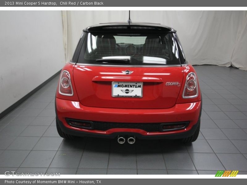 Chili Red / Carbon Black 2013 Mini Cooper S Hardtop