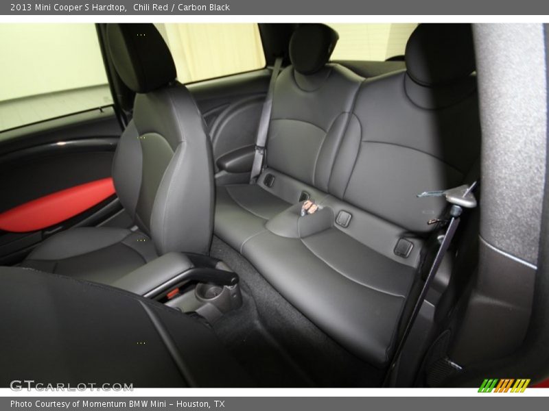 Chili Red / Carbon Black 2013 Mini Cooper S Hardtop