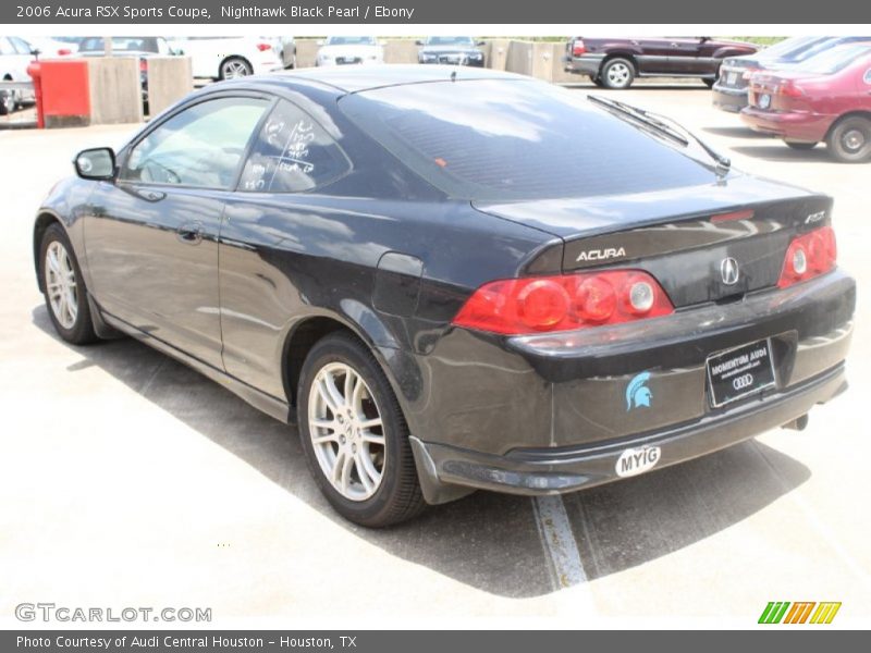 Nighthawk Black Pearl / Ebony 2006 Acura RSX Sports Coupe