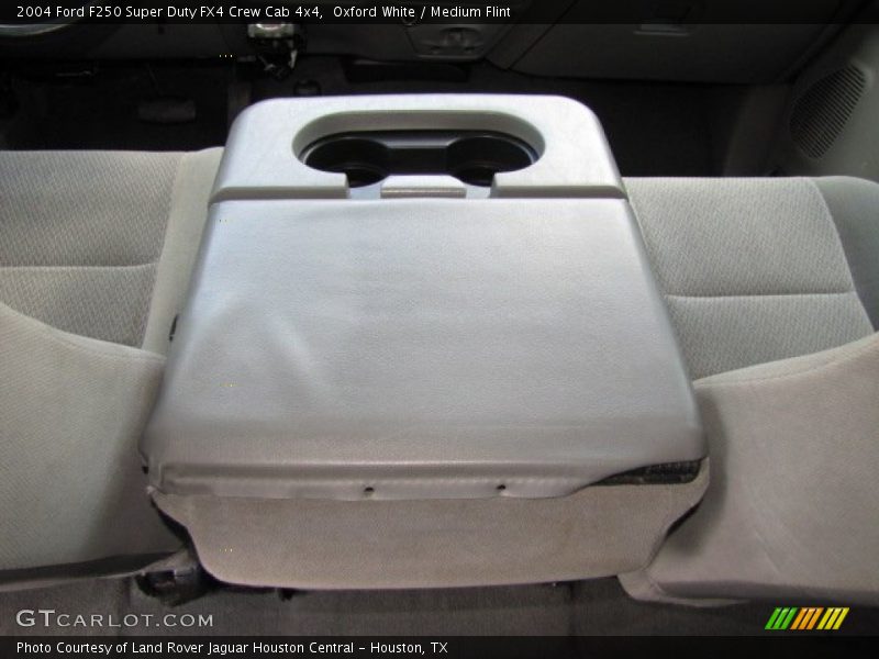 Oxford White / Medium Flint 2004 Ford F250 Super Duty FX4 Crew Cab 4x4