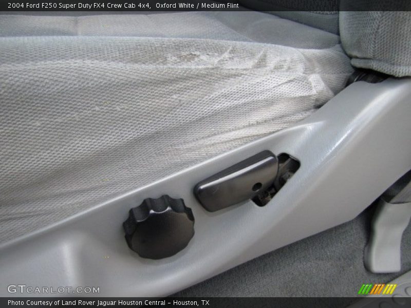 Oxford White / Medium Flint 2004 Ford F250 Super Duty FX4 Crew Cab 4x4