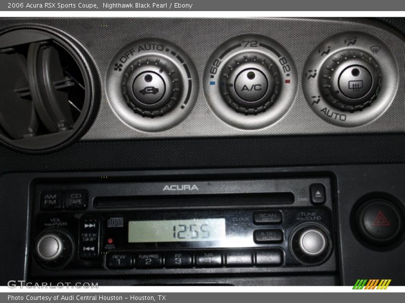 Nighthawk Black Pearl / Ebony 2006 Acura RSX Sports Coupe