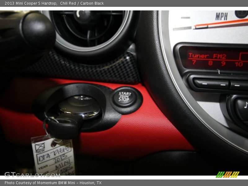 Chili Red / Carbon Black 2013 Mini Cooper S Hardtop