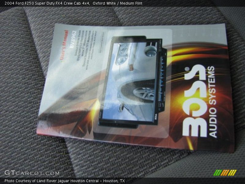 Oxford White / Medium Flint 2004 Ford F250 Super Duty FX4 Crew Cab 4x4