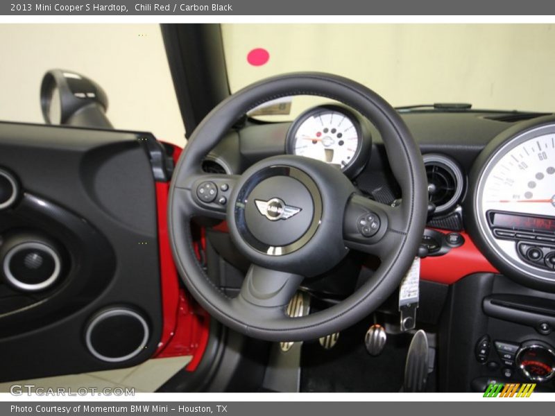 Chili Red / Carbon Black 2013 Mini Cooper S Hardtop