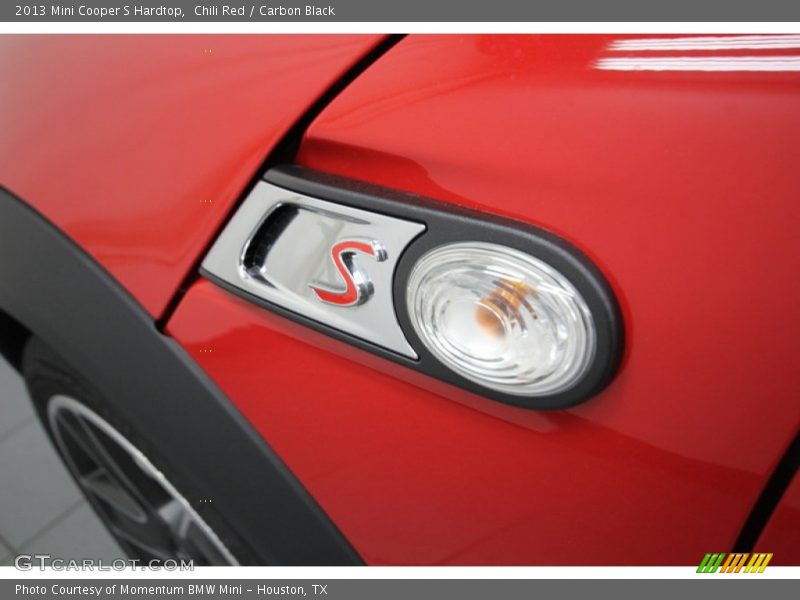 Chili Red / Carbon Black 2013 Mini Cooper S Hardtop