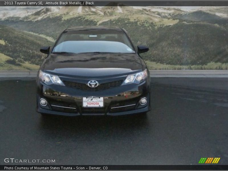 Attitude Black Metallic / Black 2013 Toyota Camry SE