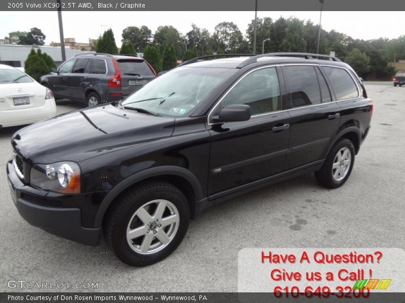 Black / Graphite 2005 Volvo XC90 2.5T AWD
