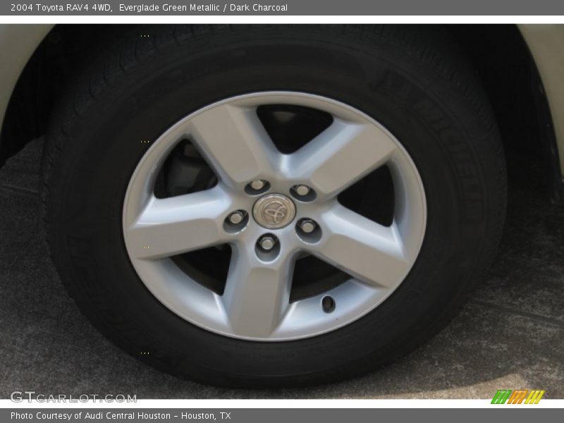 Everglade Green Metallic / Dark Charcoal 2004 Toyota RAV4 4WD