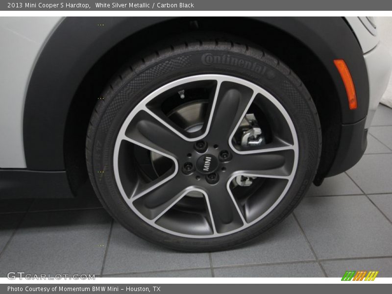White Silver Metallic / Carbon Black 2013 Mini Cooper S Hardtop
