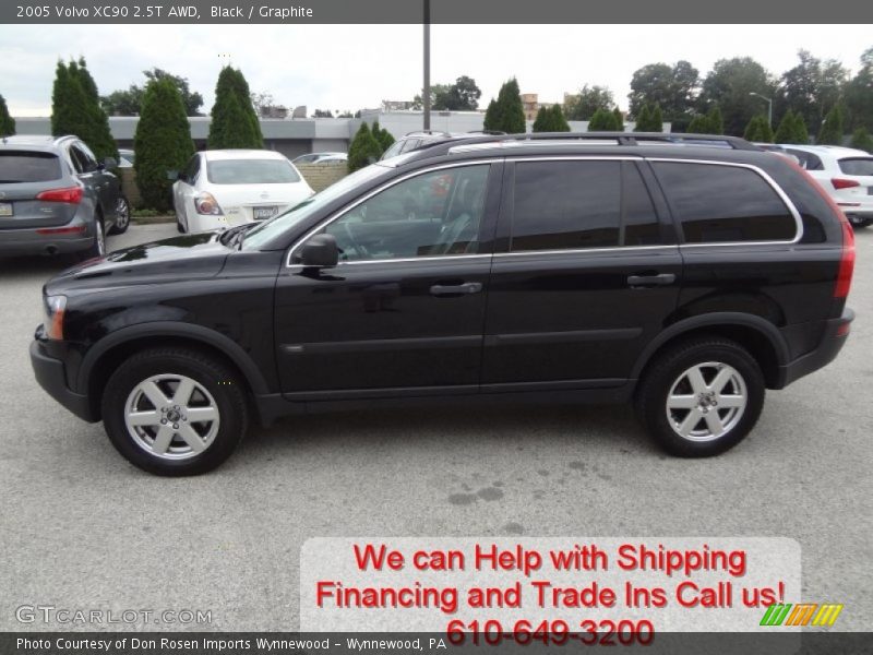 Black / Graphite 2005 Volvo XC90 2.5T AWD