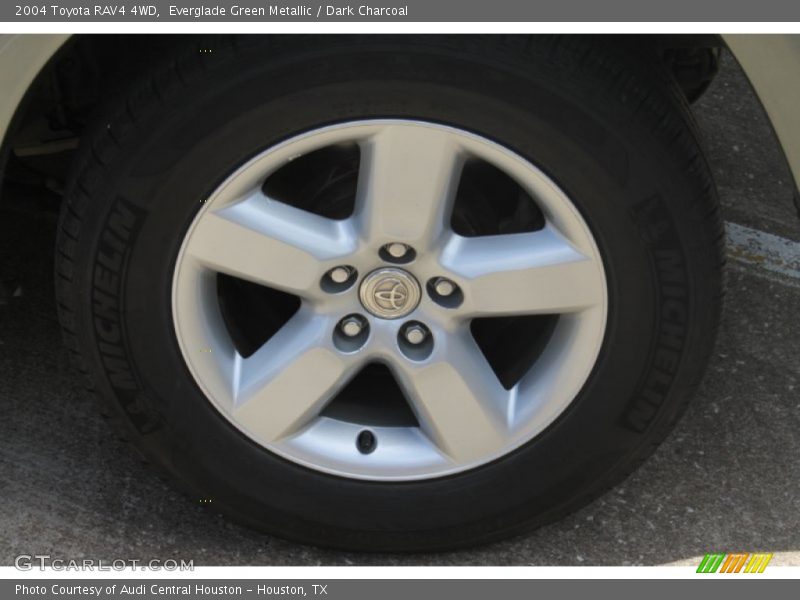 Everglade Green Metallic / Dark Charcoal 2004 Toyota RAV4 4WD