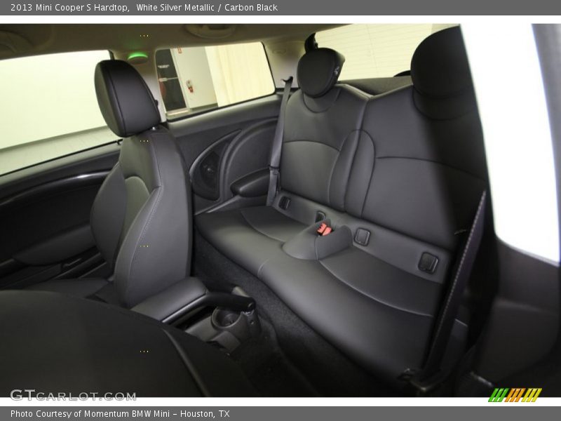 White Silver Metallic / Carbon Black 2013 Mini Cooper S Hardtop