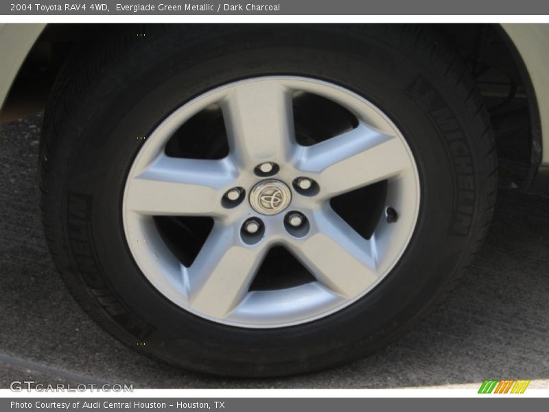 Everglade Green Metallic / Dark Charcoal 2004 Toyota RAV4 4WD