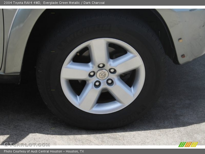 Everglade Green Metallic / Dark Charcoal 2004 Toyota RAV4 4WD