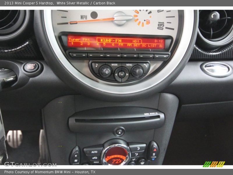 White Silver Metallic / Carbon Black 2013 Mini Cooper S Hardtop