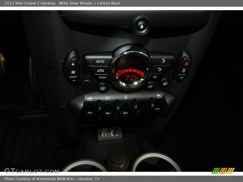 White Silver Metallic / Carbon Black 2013 Mini Cooper S Hardtop