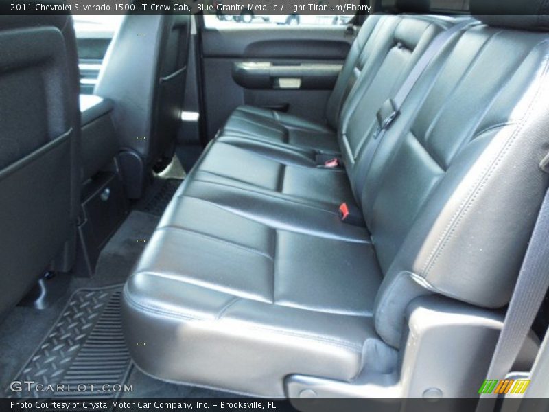 Blue Granite Metallic / Light Titanium/Ebony 2011 Chevrolet Silverado 1500 LT Crew Cab