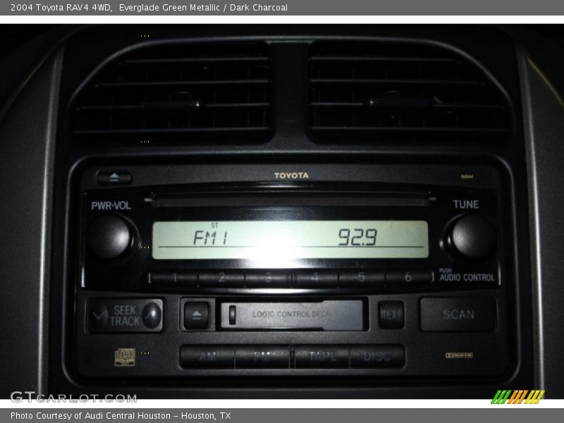 Everglade Green Metallic / Dark Charcoal 2004 Toyota RAV4 4WD