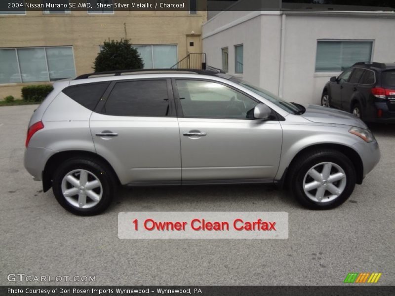 Sheer Silver Metallic / Charcoal 2004 Nissan Murano SE AWD
