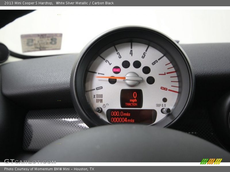 White Silver Metallic / Carbon Black 2013 Mini Cooper S Hardtop