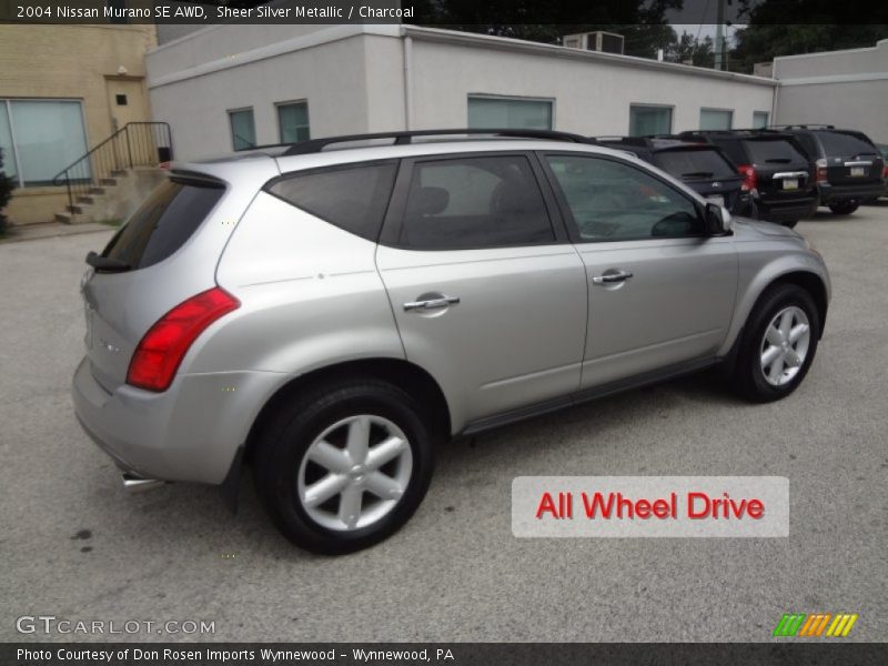 Sheer Silver Metallic / Charcoal 2004 Nissan Murano SE AWD