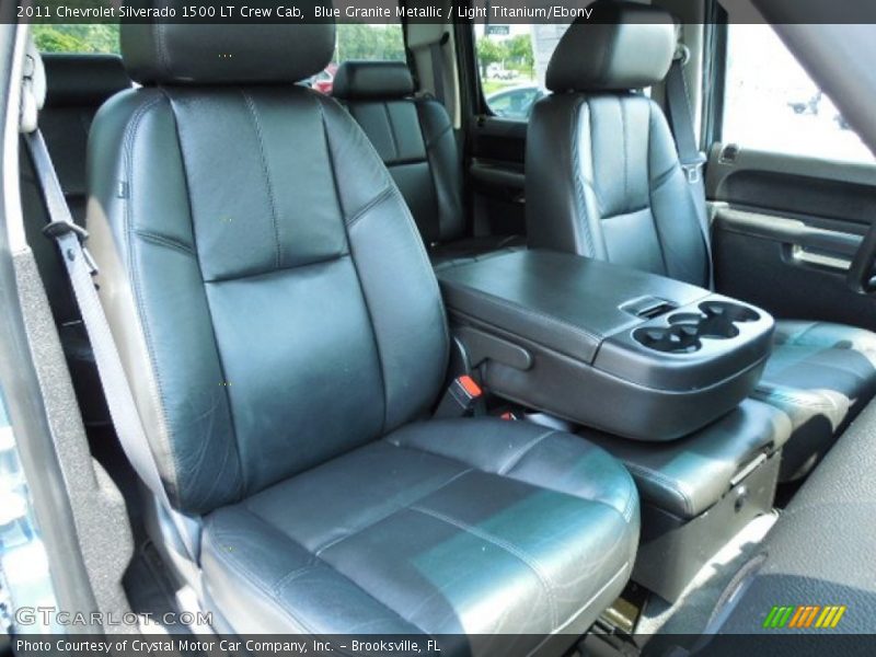 Blue Granite Metallic / Light Titanium/Ebony 2011 Chevrolet Silverado 1500 LT Crew Cab