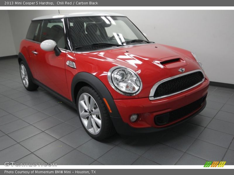 Chili Red / Carbon Black 2013 Mini Cooper S Hardtop