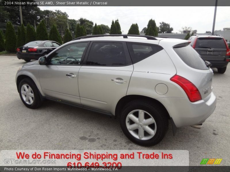 Sheer Silver Metallic / Charcoal 2004 Nissan Murano SE AWD