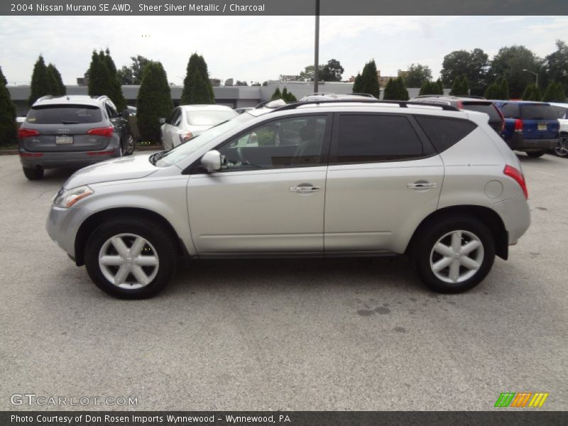 Sheer Silver Metallic / Charcoal 2004 Nissan Murano SE AWD
