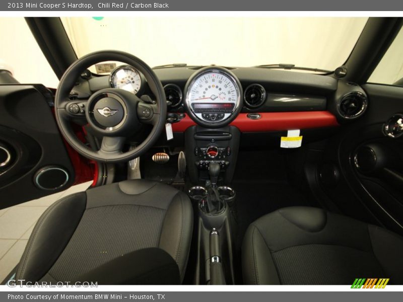 Chili Red / Carbon Black 2013 Mini Cooper S Hardtop