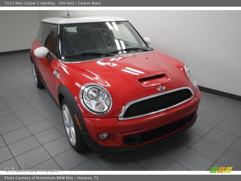 Chili Red / Carbon Black 2013 Mini Cooper S Hardtop