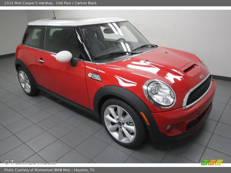 Chili Red / Carbon Black 2013 Mini Cooper S Hardtop