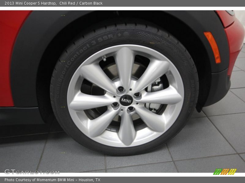 Chili Red / Carbon Black 2013 Mini Cooper S Hardtop