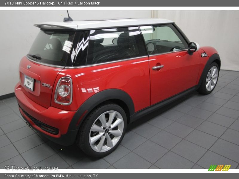Chili Red / Carbon Black 2013 Mini Cooper S Hardtop