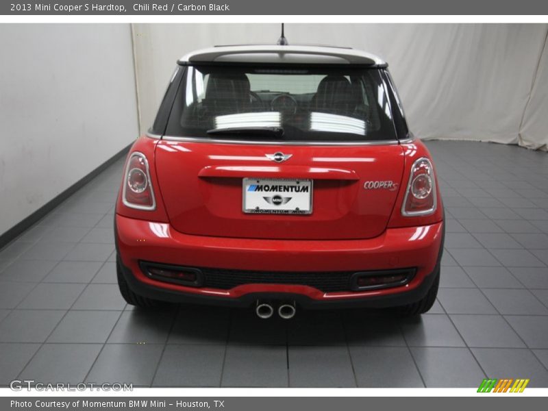 Chili Red / Carbon Black 2013 Mini Cooper S Hardtop