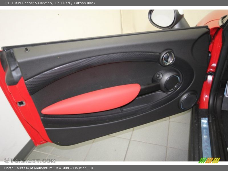 Chili Red / Carbon Black 2013 Mini Cooper S Hardtop