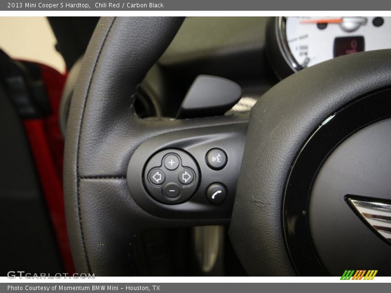 Chili Red / Carbon Black 2013 Mini Cooper S Hardtop