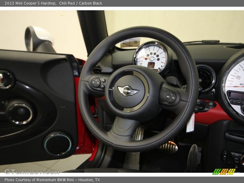 Chili Red / Carbon Black 2013 Mini Cooper S Hardtop