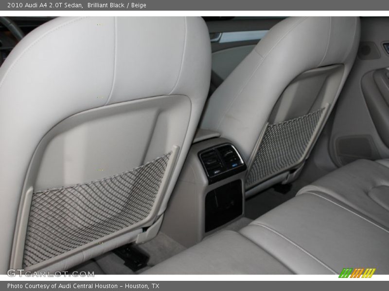 Brilliant Black / Beige 2010 Audi A4 2.0T Sedan
