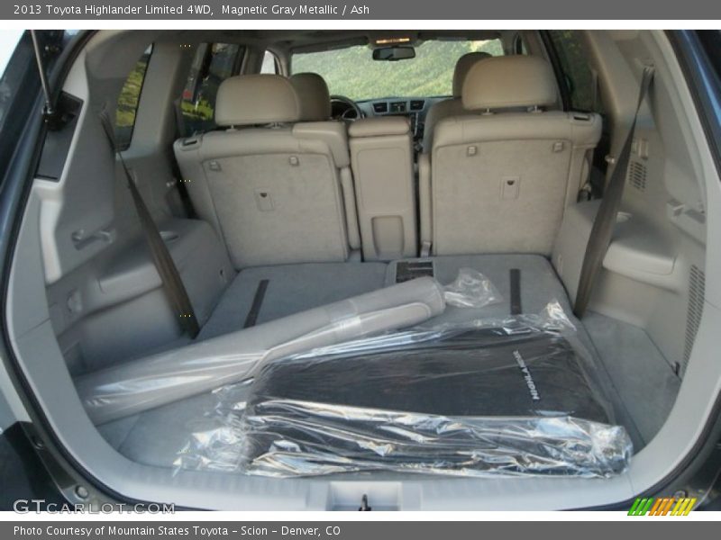 Magnetic Gray Metallic / Ash 2013 Toyota Highlander Limited 4WD