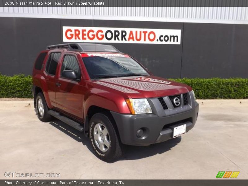 Red Brawn / Steel/Graphite 2008 Nissan Xterra S 4x4